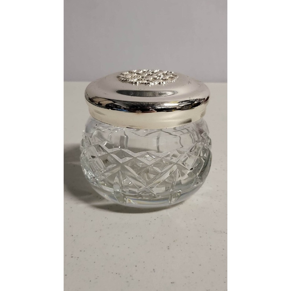 Waterford Crystal Glenmede Medium Vanity Jar and Lid - Retired